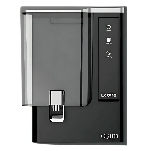 LX One Glam black RO purifier
